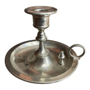 Vintage Reproduction Reed & Barton Candlestick Holder